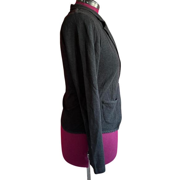 Womens Blazer Size XL Black Corduroy Professional Twee Classic Retro Office Wear - Picture 3 of 8